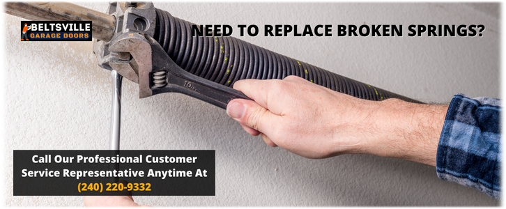 Garage Door Spring Repair Beltsville MD (240) 220-9332 