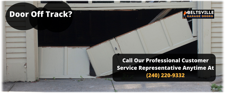 Garage Door Off Track Beltsville MD (240) 220-9332